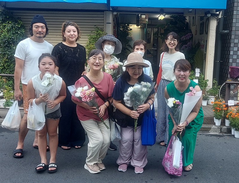 蓮根の朝市