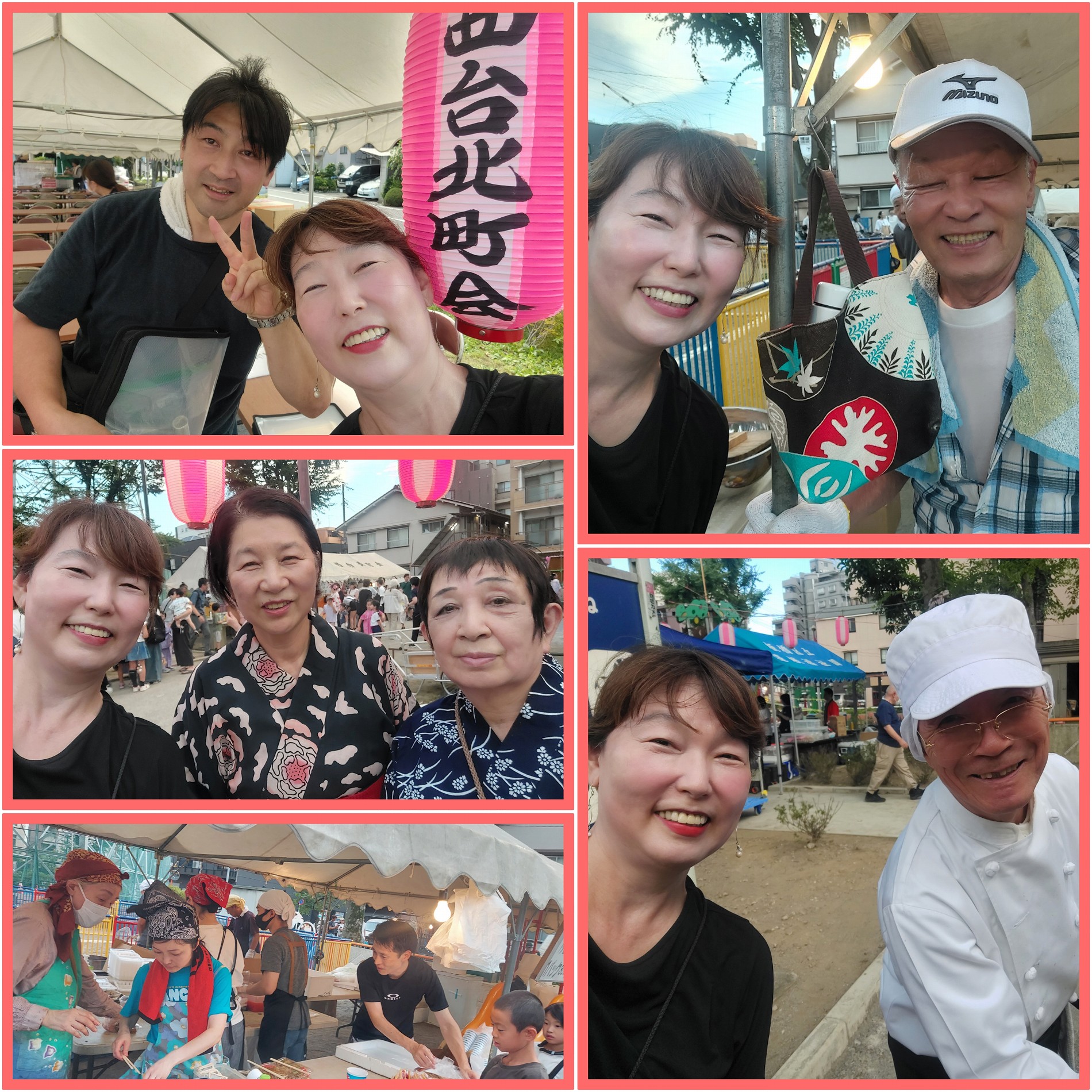 西台北町会の夏祭り