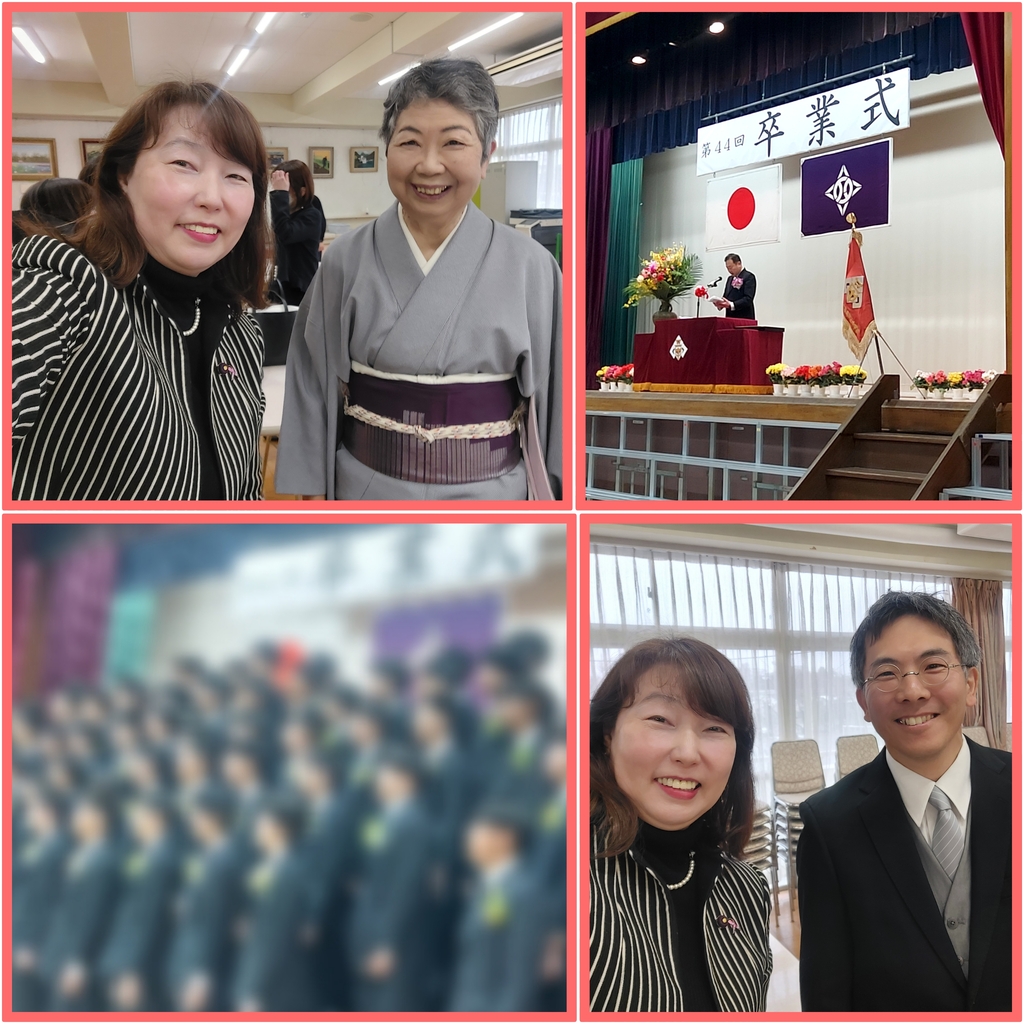 高島第三中学校卒業式