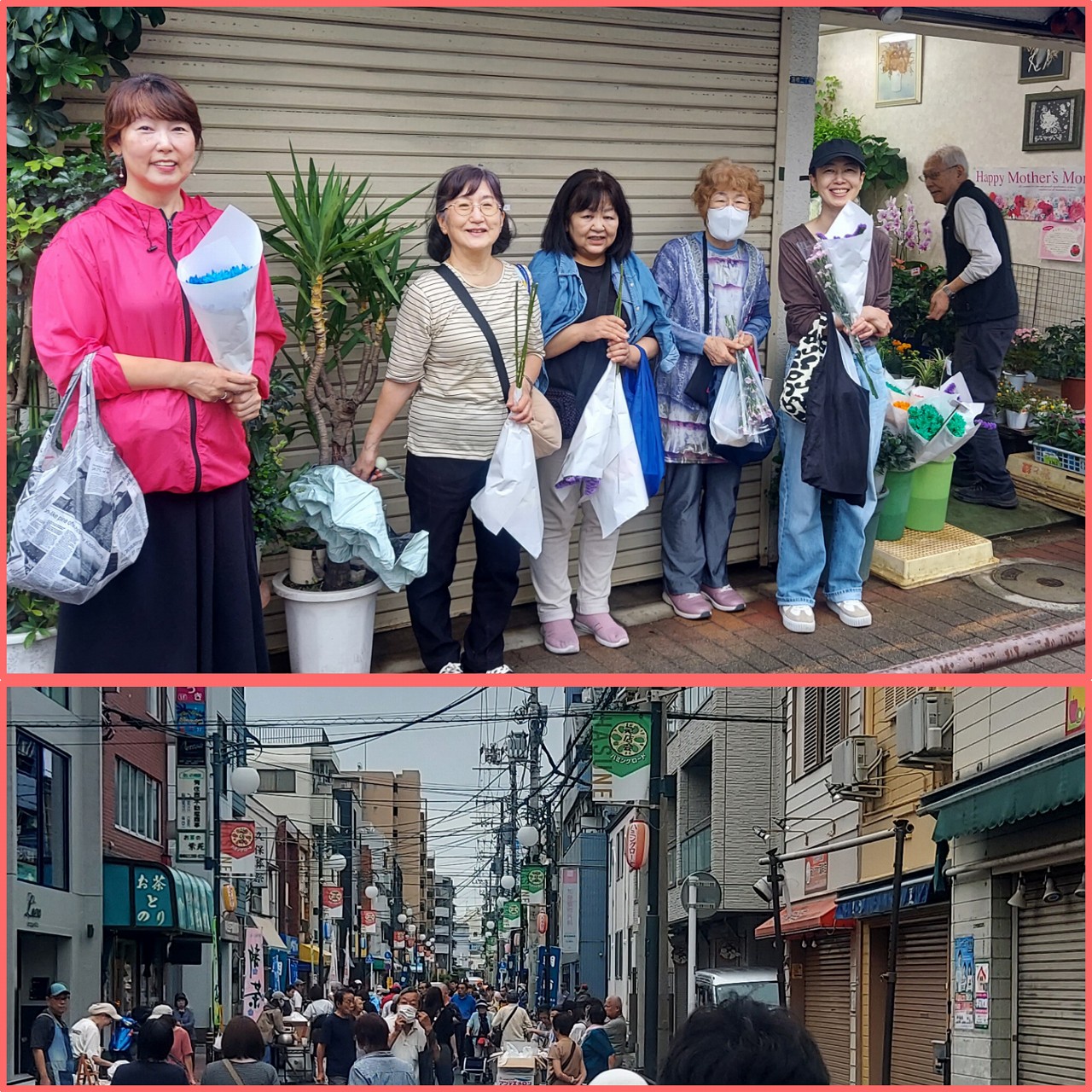 蓮根商店街　朝市